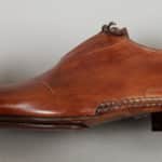 Chaussures Richelieu One Cut laçage caché – ligne Castelo – Havane réf. 3020