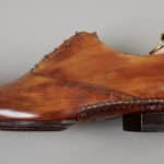 Chaussures Richelieu à surpiqûres – ligne Castelo – Havane réf. 3001