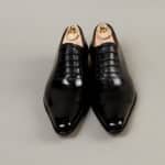 Chaussures Richelieu laçage Officier – ligne Dandy – Noir réf. 8840