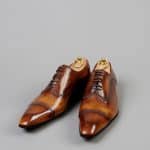 Chaussures Derby Tailleur patine Cognac dégradé – ligne Castelo – réf. 3009