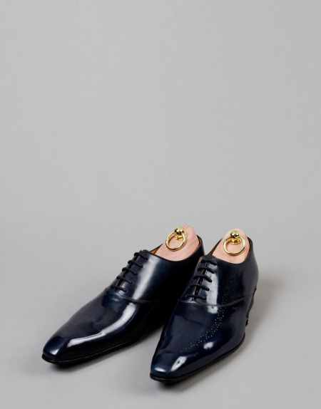 Chaussures Richelieu Torsado patine Bleu Nuit – ligne Castelo – réf. 3002