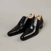 Chaussures Mocassin Estoril – ligne Dandy – Daim Marine réf. 8364