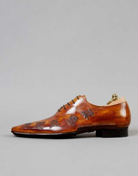 Chaussures Macao patine Havane – ligne Castelo – réf. 3015