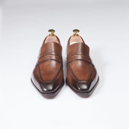 Chaussures Mocassin Monte Carlo – ligne Florence – Havane – réf 29204
