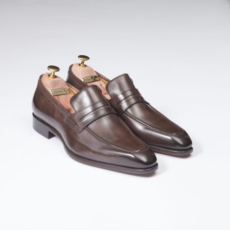 Chaussures Mocassin Monte Carlo – ligne Florence – Marron Sequoia – réf 29204