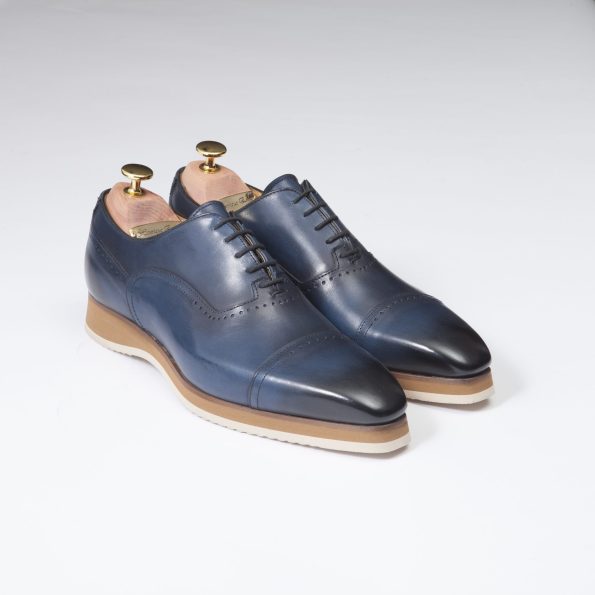 Chaussures Sneakers Venice – ligne Florence – Bleu Océano – réf 1726