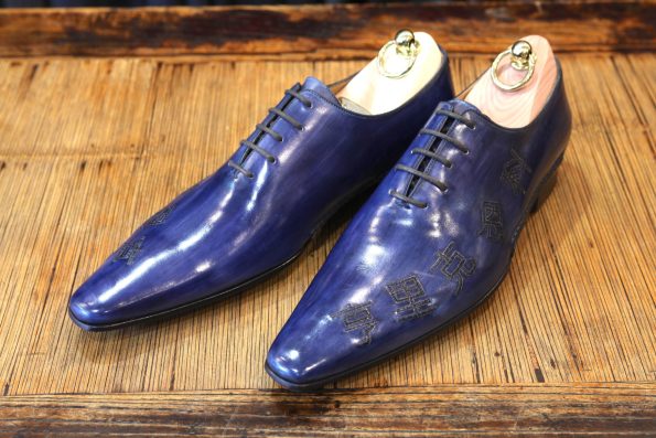 Chaussures Macao patine Bleu jean – ligne Castelo – réf. 3015